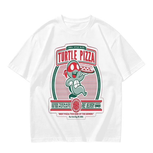 Turtle Pizza Teenage Mutant Ninja Turtles Graphic T-Shirt