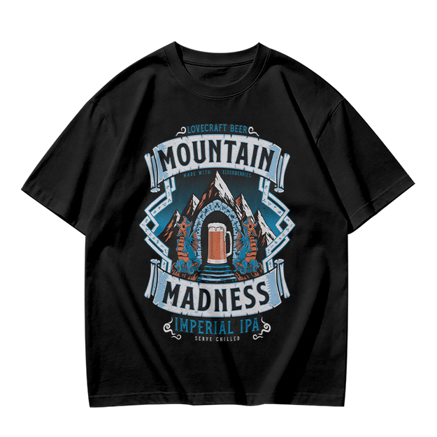 Mountain Madness Imperial IPA Graphic T-Shirt Design