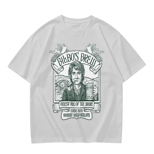 Bilbo's Brew Finest Ale of the Shire Themed T-Shirt
