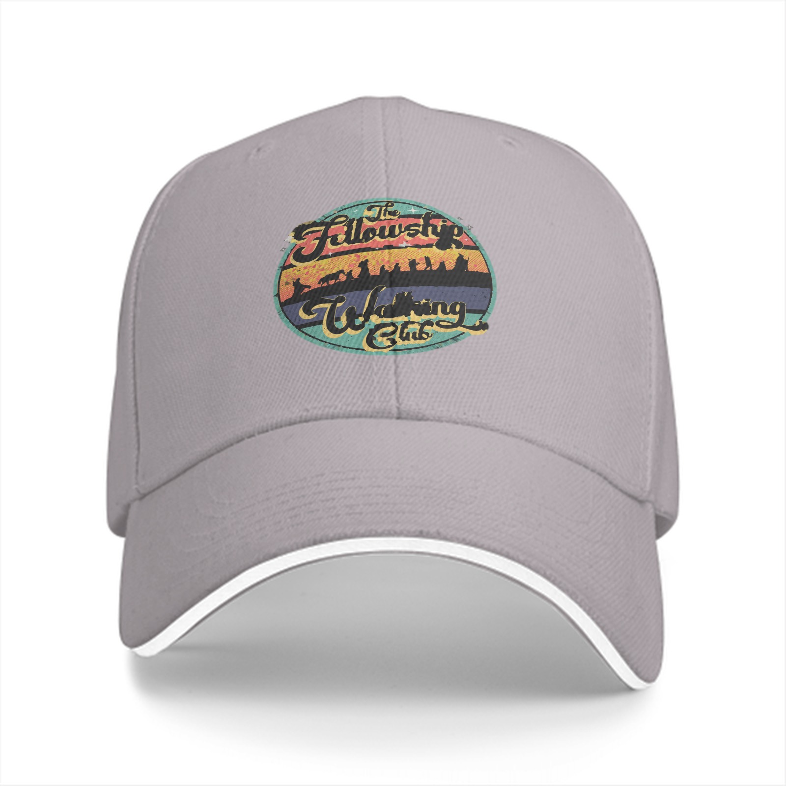 The Fellowship Walking Club Retro Graphic Baseball Cap
