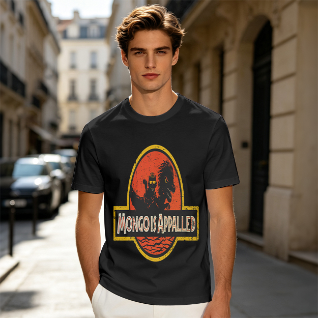 Mongo is Appalled Dinosaur Graphic T-Shirt