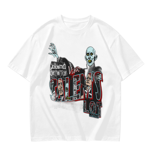 Visit Salem's Lot Horror Graphic T-Shirt