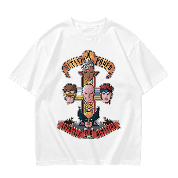 Mutant Proud Appetite For Mutation X-Men Graphic T-Shirt