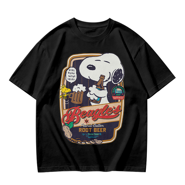Snoopy Beagle's Root Beer Graphic T-Shirt