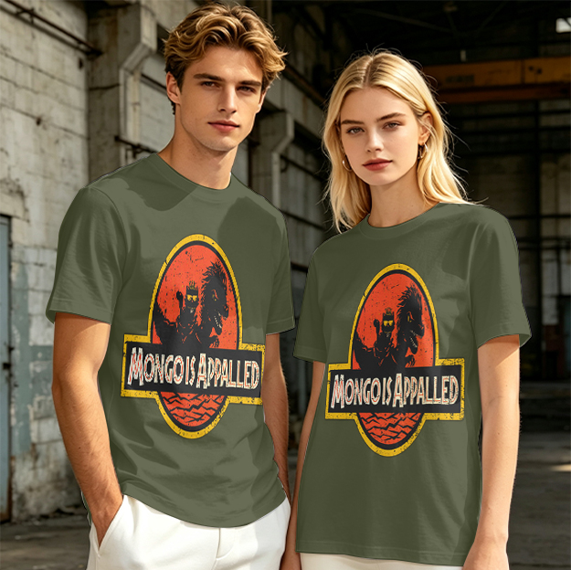 Mongo is Appalled Dinosaur Graphic T-Shirt