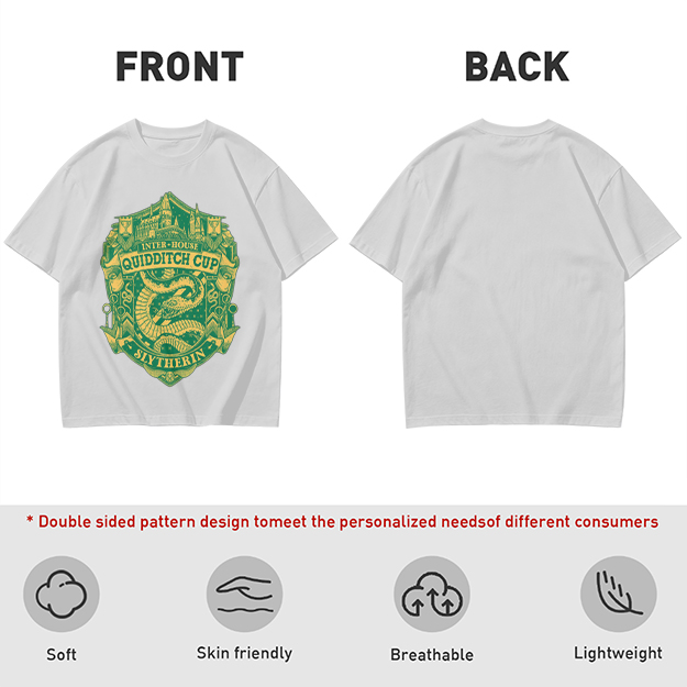 Slytherin Inter-House Quidditch Cup Crest T-Shirt
