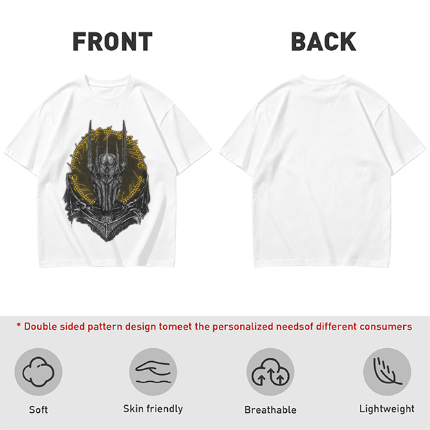 Lord of the Rings Sauron Helmet Graphic Tee