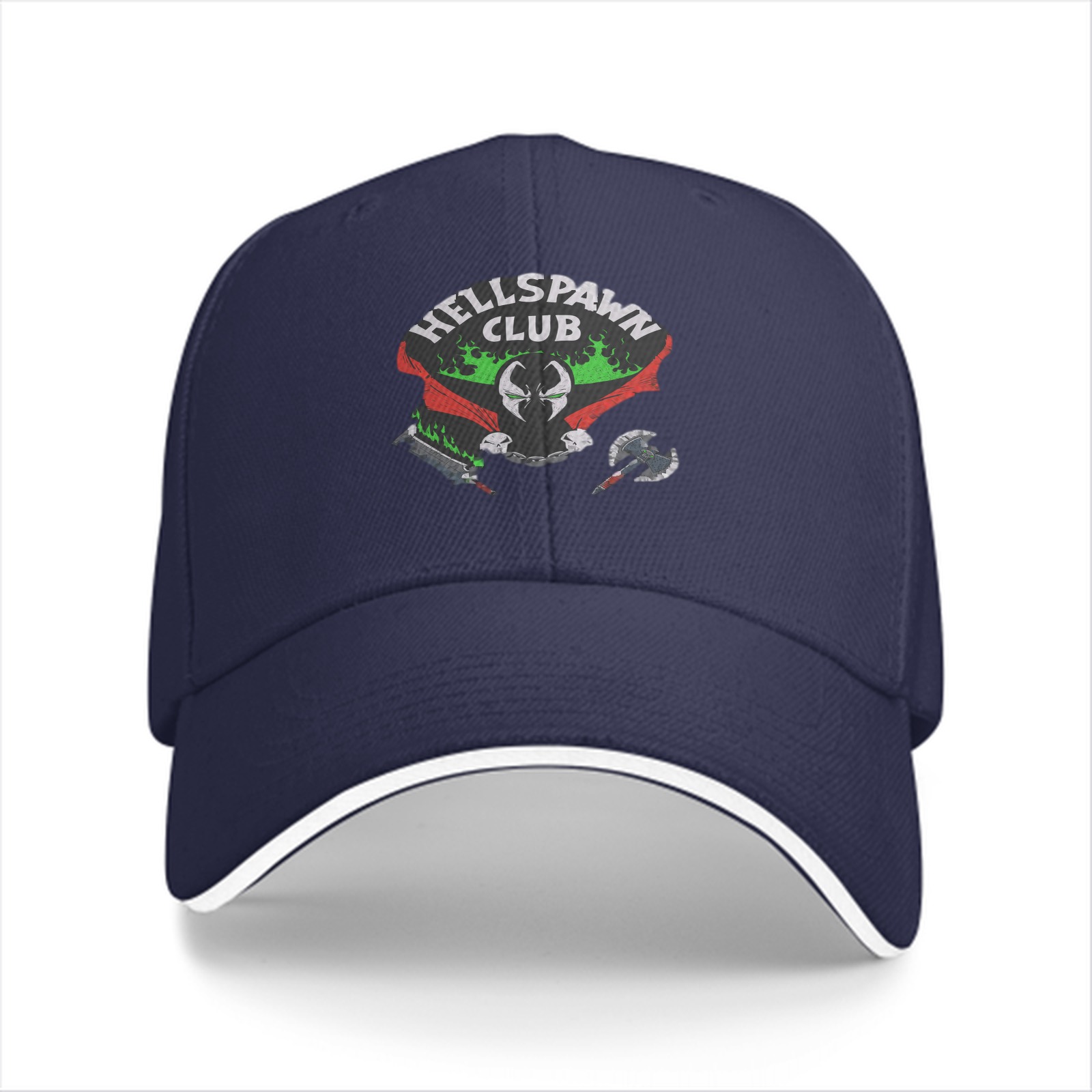 Hellspawn Club Graphic Black Baseball Cap