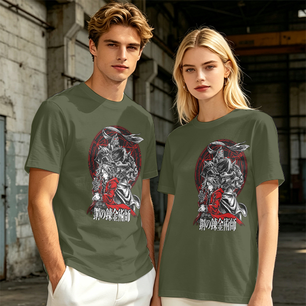 Fullmetal Alchemist Elric Brothers Graphic Tee