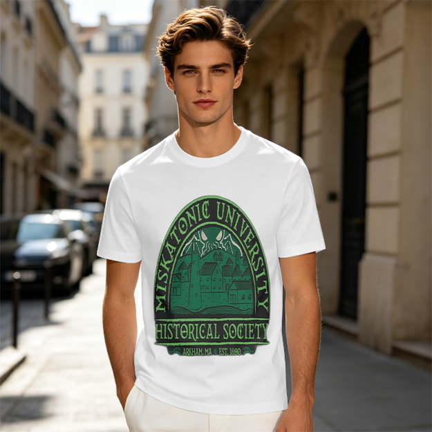 Miskatonic University Historical Society Graphic T-Shirt