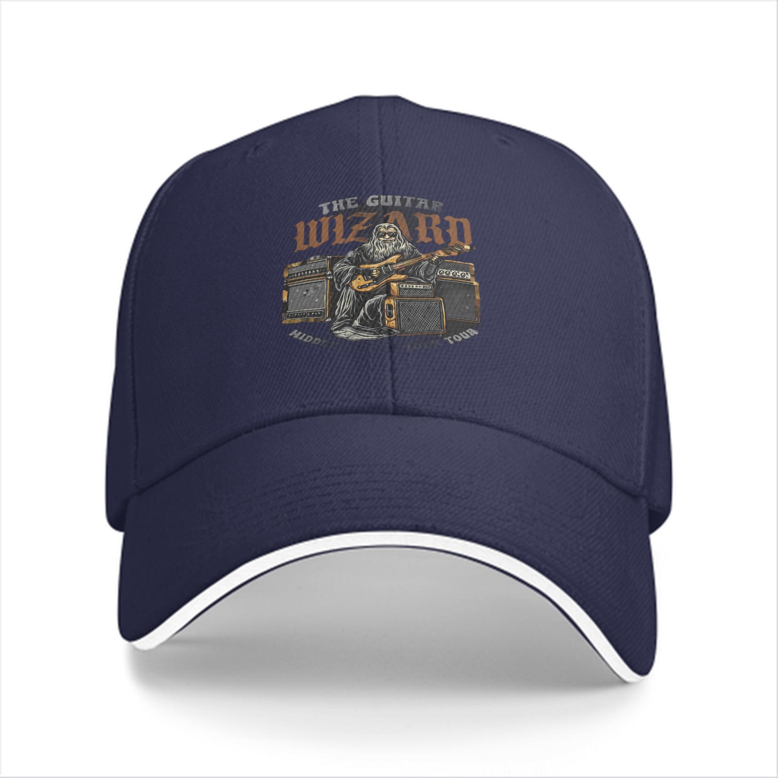 The Guitar Wizard Middle Rock Tour Baseball Cap