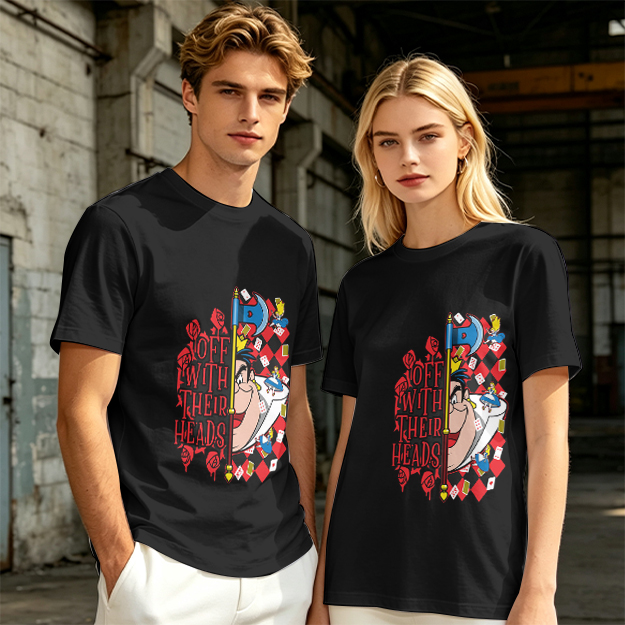 Alice in Wonderland Off With Their Heads Graphic T-Shirt