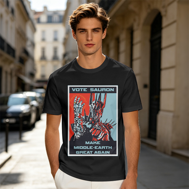 Vote Sauron Make Middle-earth Great Again Graphic T-Shirt