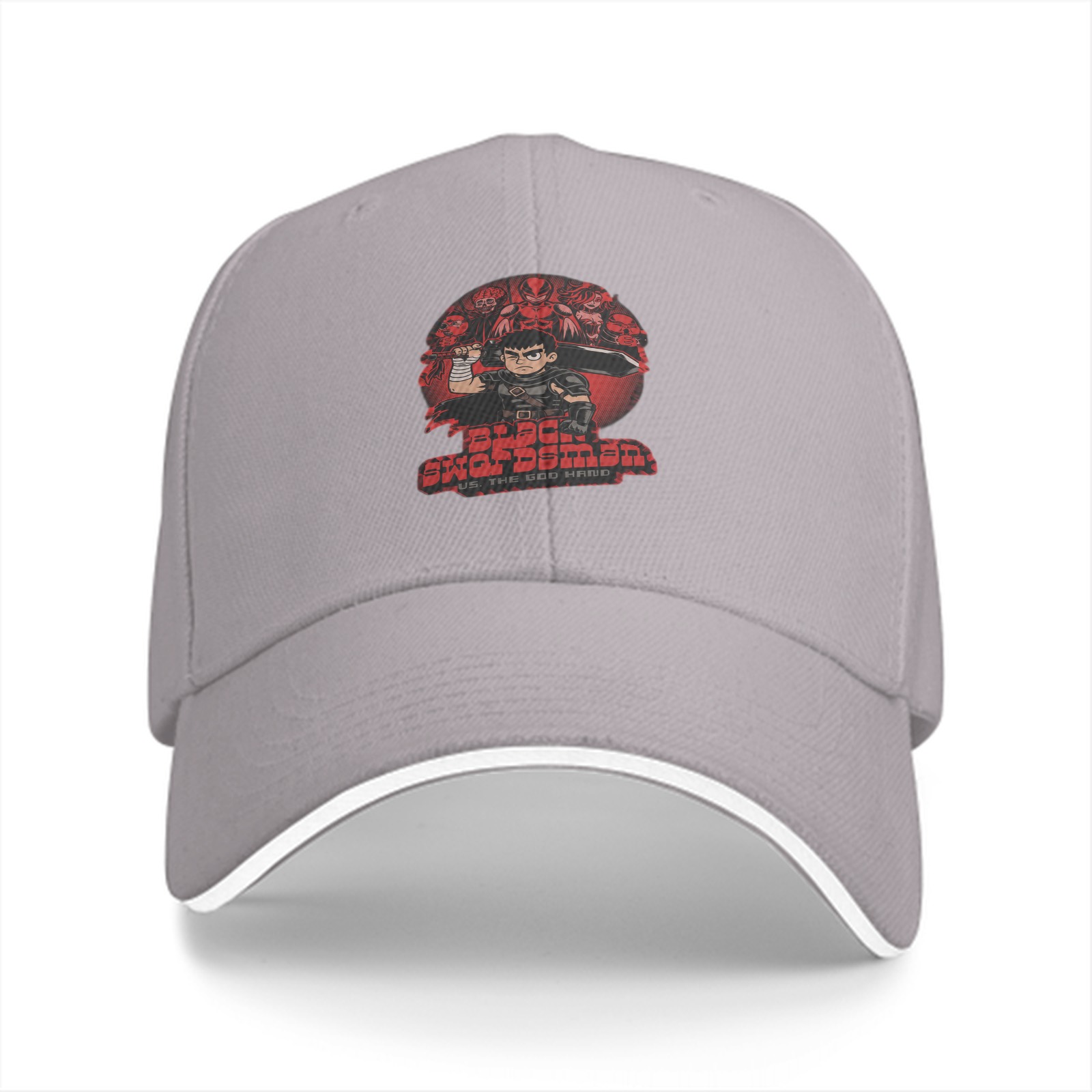 Black Swordsman Anime Graphic Baseball Cap