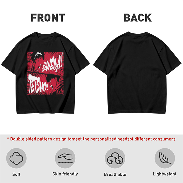 Akira Kaneda Tetsuo Anime Graphic T-Shirt