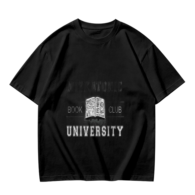 Miskatonic University Book Club Graphic Olive T-Shirt