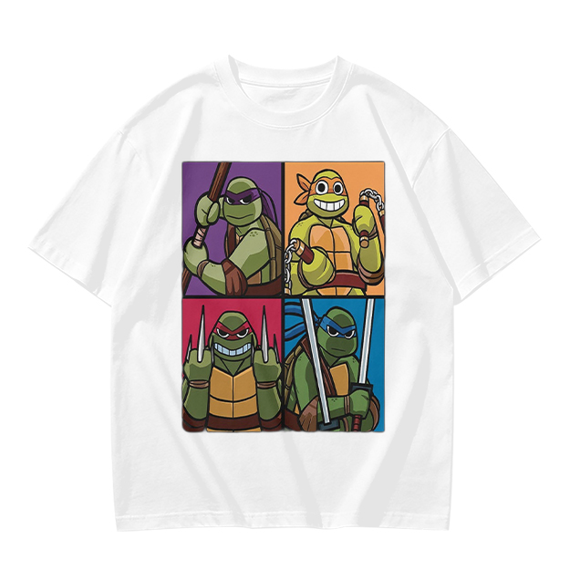 Teenage Mutant Ninja Turtles Group Graphic T-Shirt