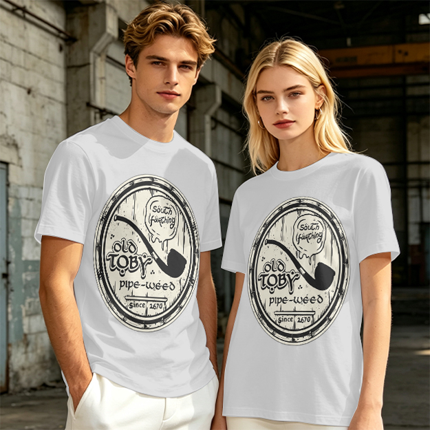 Old Toby Pipe Weed South Farthing Graphic Tee