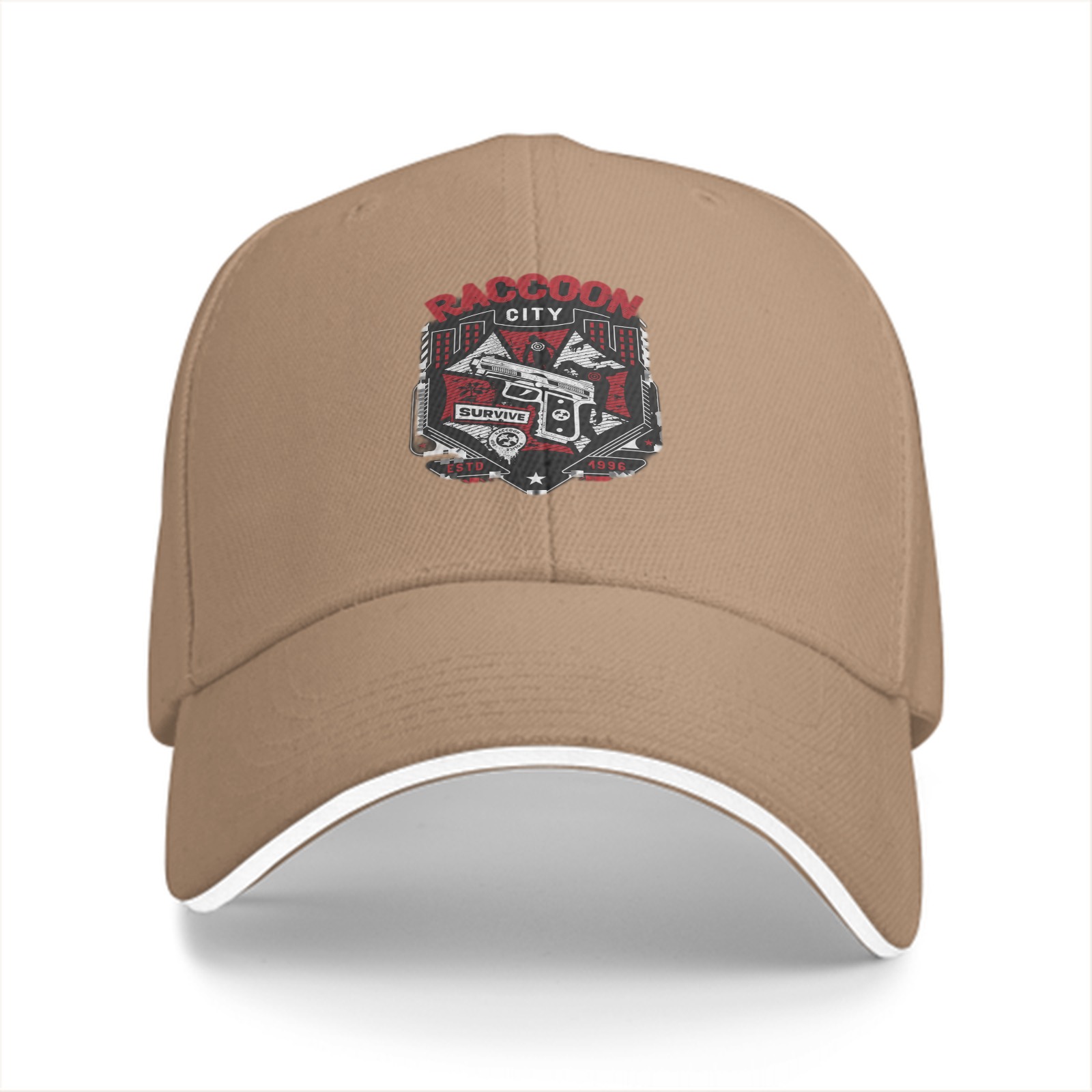 Raccoon City Survive 1996 Themed Black Baseball Cap