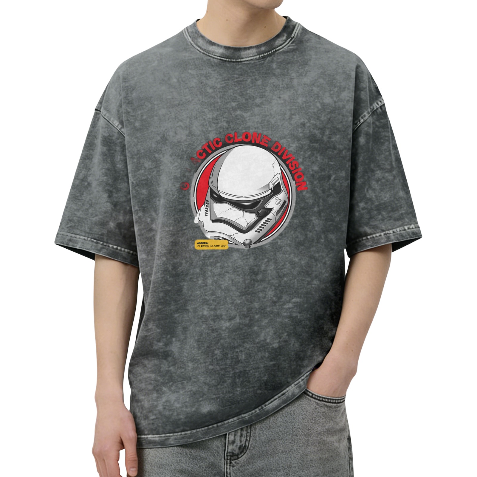 Arctic Clone Division Stormtrooper Helmet Graphic T-Shirt