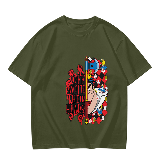 Alice in Wonderland Off With Their Heads Graphic T-Shirt
