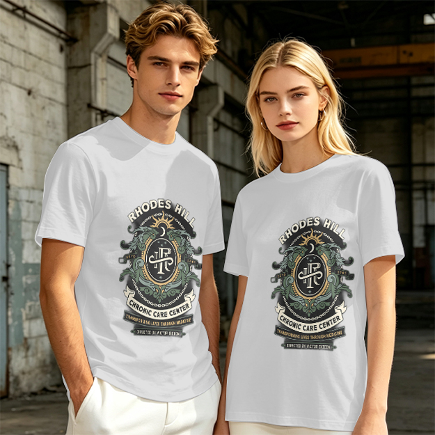 Rhodes Hill Chronic Care Center Crest Graphic T-Shirt