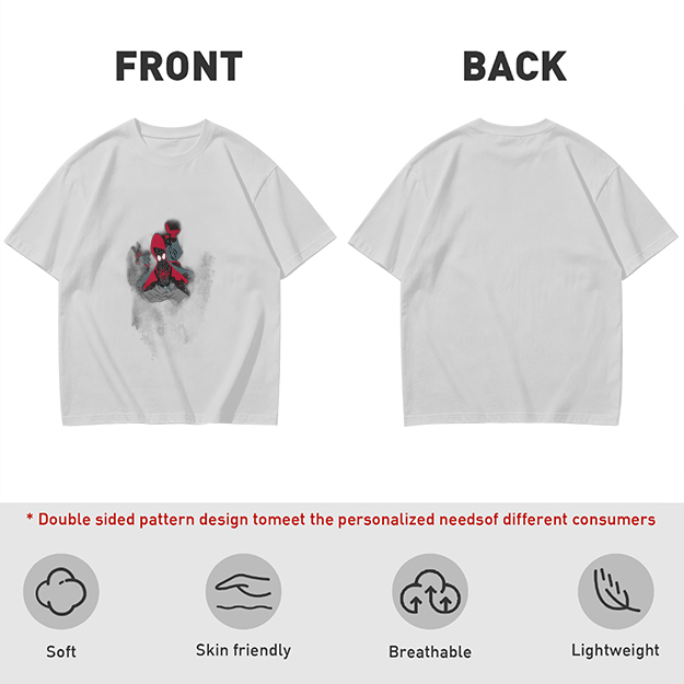 Olive Green T-Shirt with Spider-Man Into the Spider-Verse Graphic