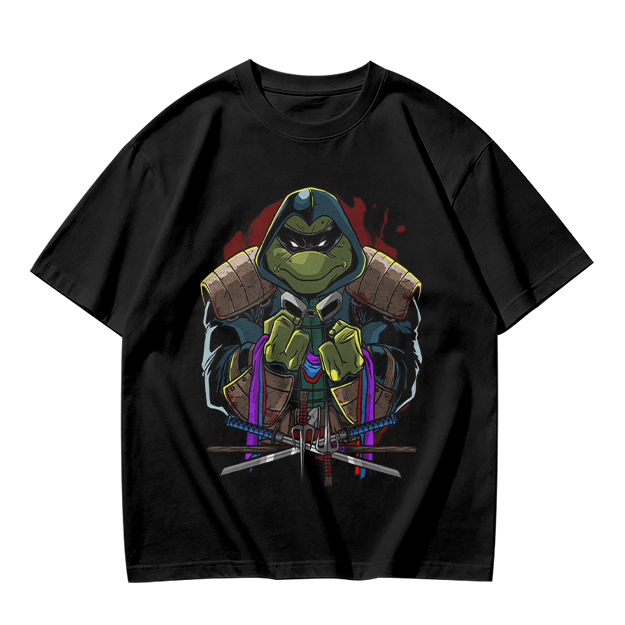 Teenage Mutant Ninja Turtles Hooded Warrior Graphic T-Shirt