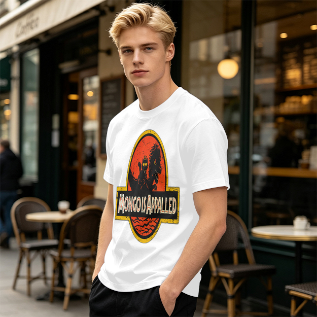 Mongo is Appalled Dinosaur Graphic T-Shirt