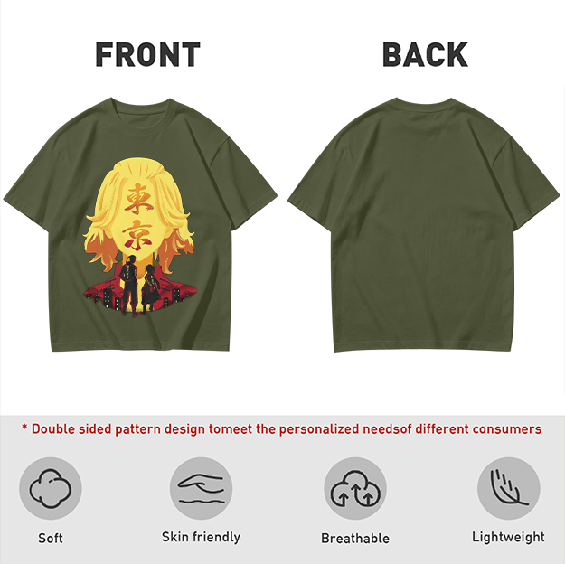Tokyo Revengers Anime Graphic T-Shirt Design