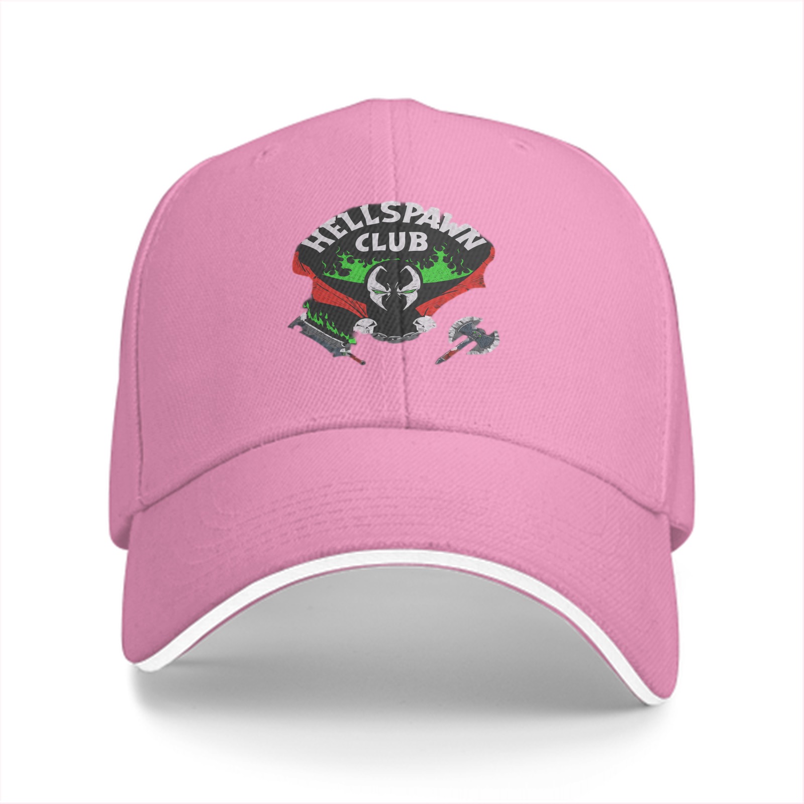Hellspawn Club Graphic Black Baseball Cap