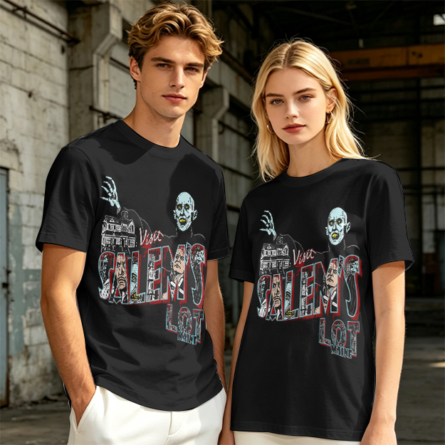 Visit Salem's Lot Horror Graphic T-Shirt