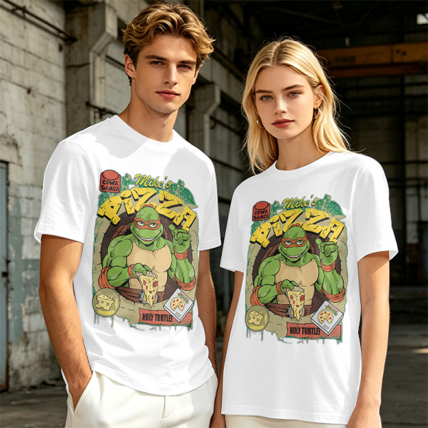Teenage Mutant Ninja Turtle Mike's Pizza Graphic T-Shirt
