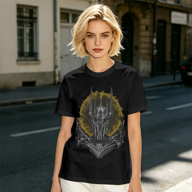 Lord of the Rings Sauron Helmet Graphic Tee