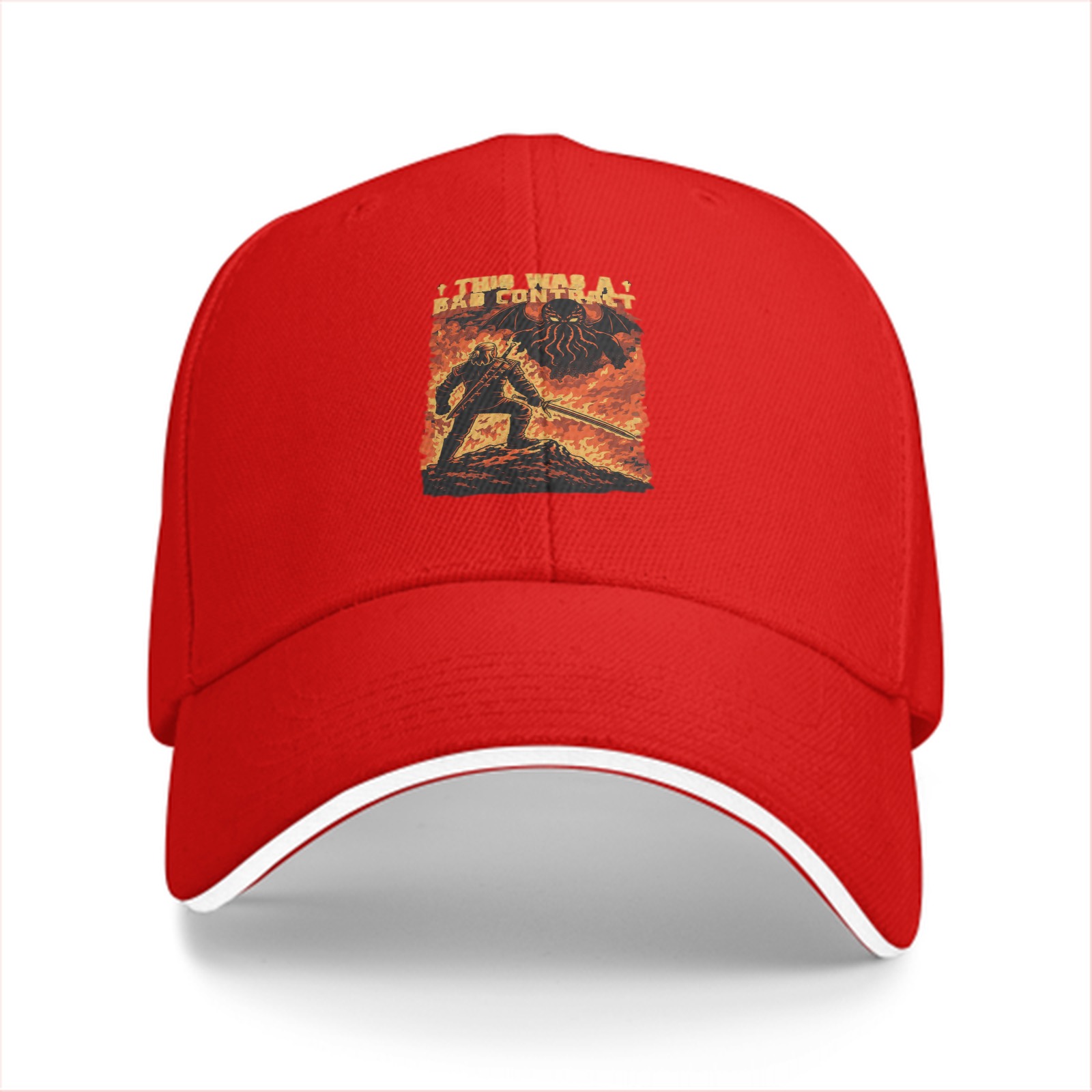 This Was A Bad Contract Graphic Baseball Cap