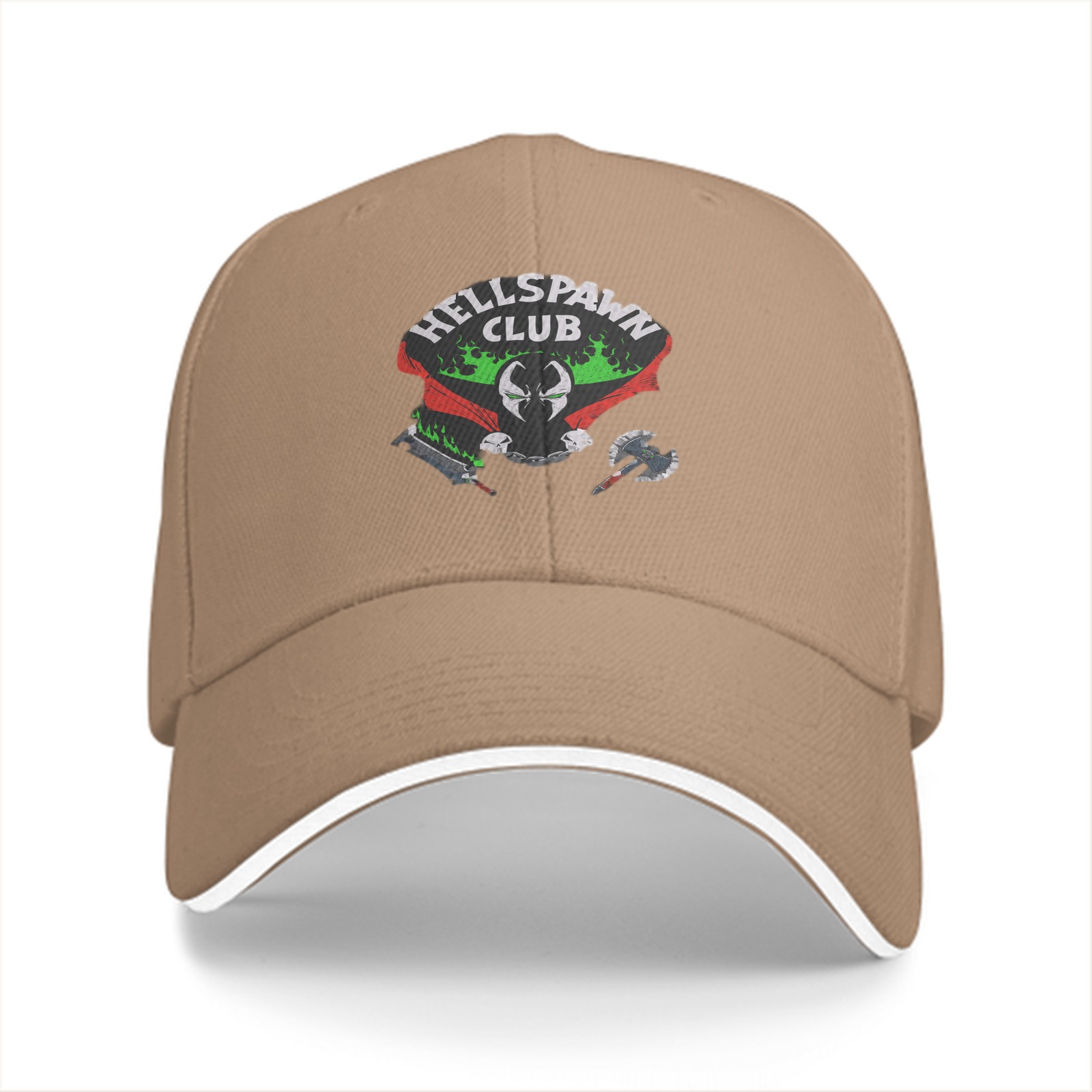 Hellspawn Club Graphic Black Baseball Cap