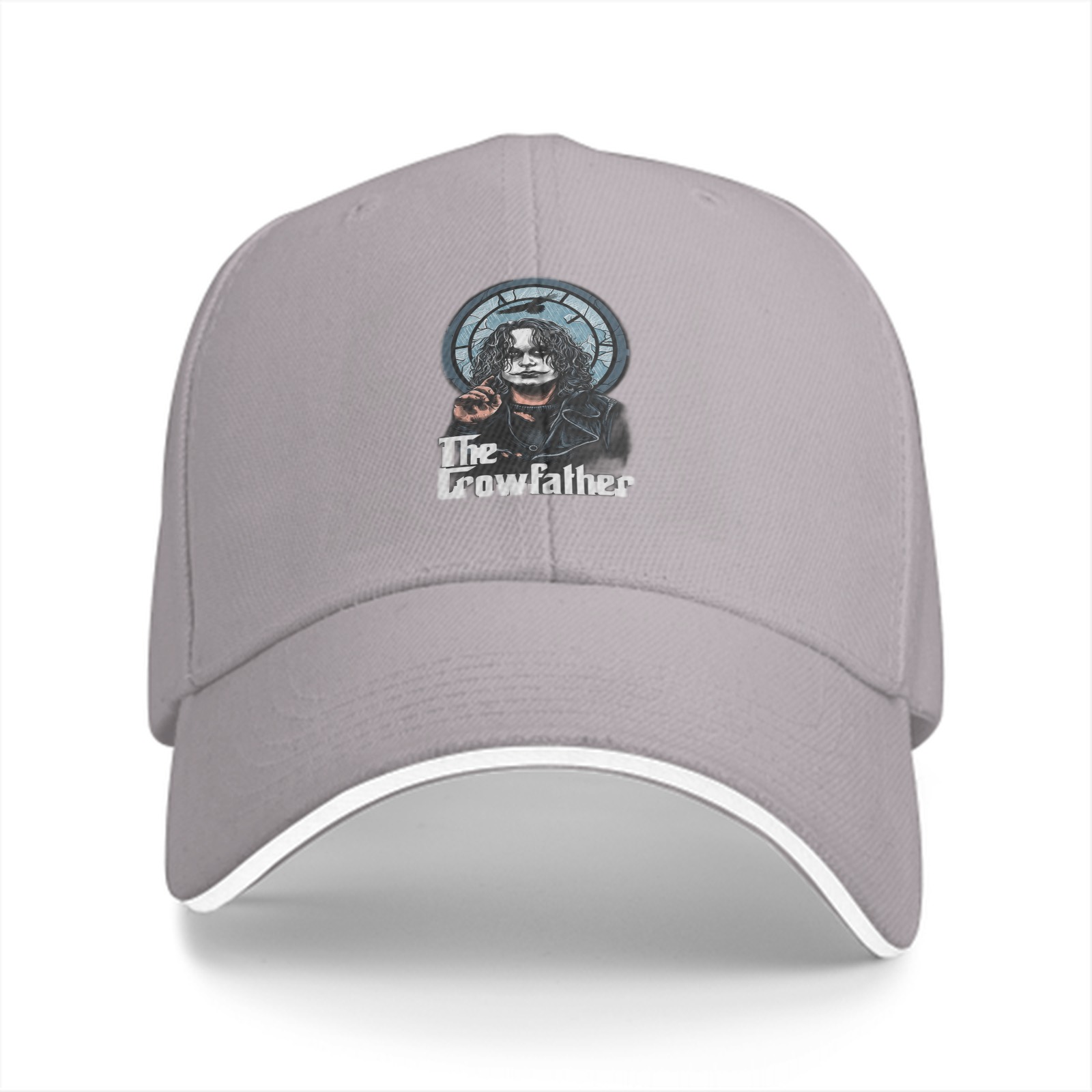 The Crowfather Graphic Black Baseball Cap