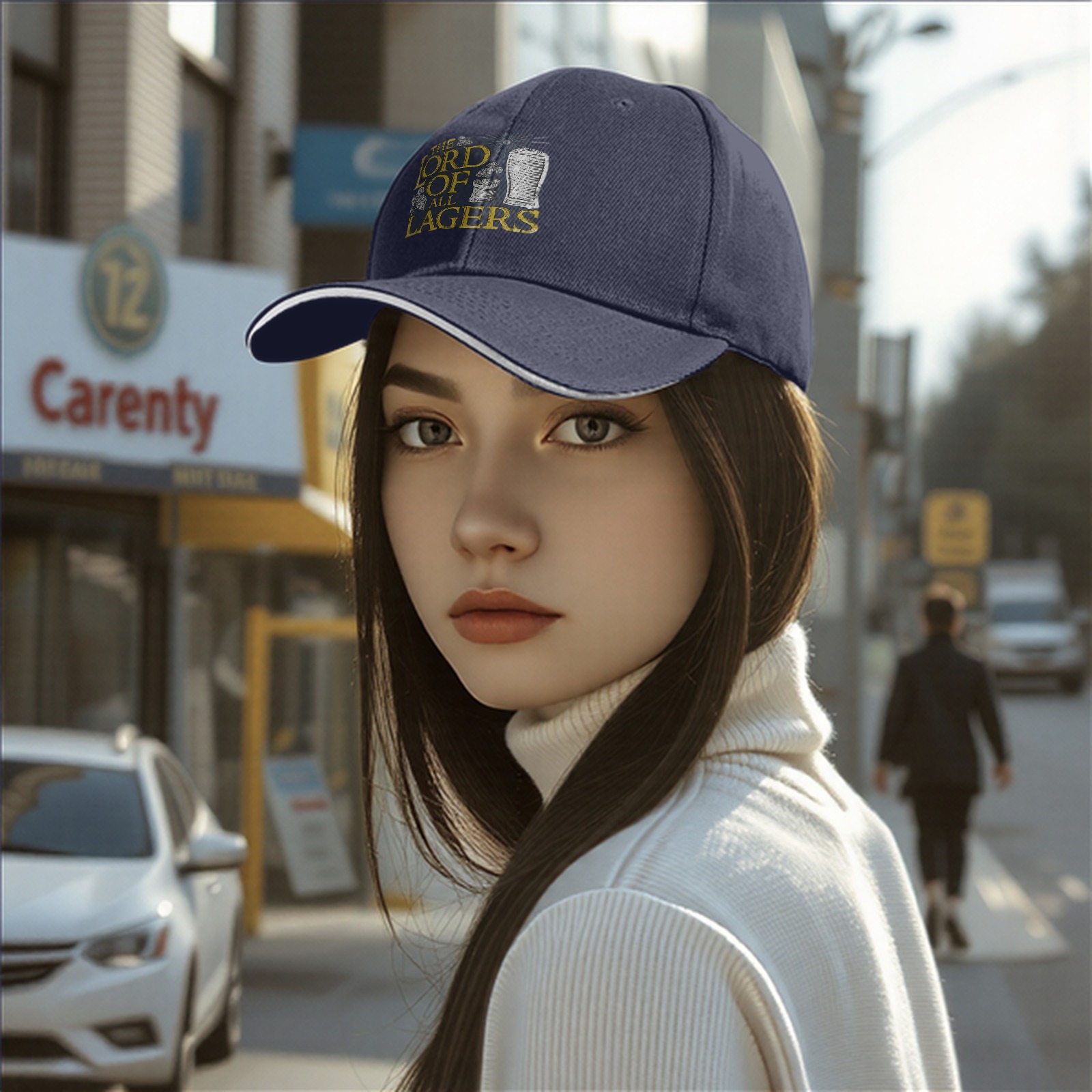Lord Of All Lagers Black Baseball Cap