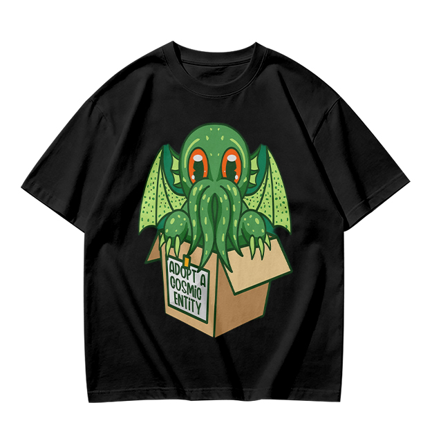Adopt A Cosmic Entity Cute Cthulhu Graphic T-Shirt
