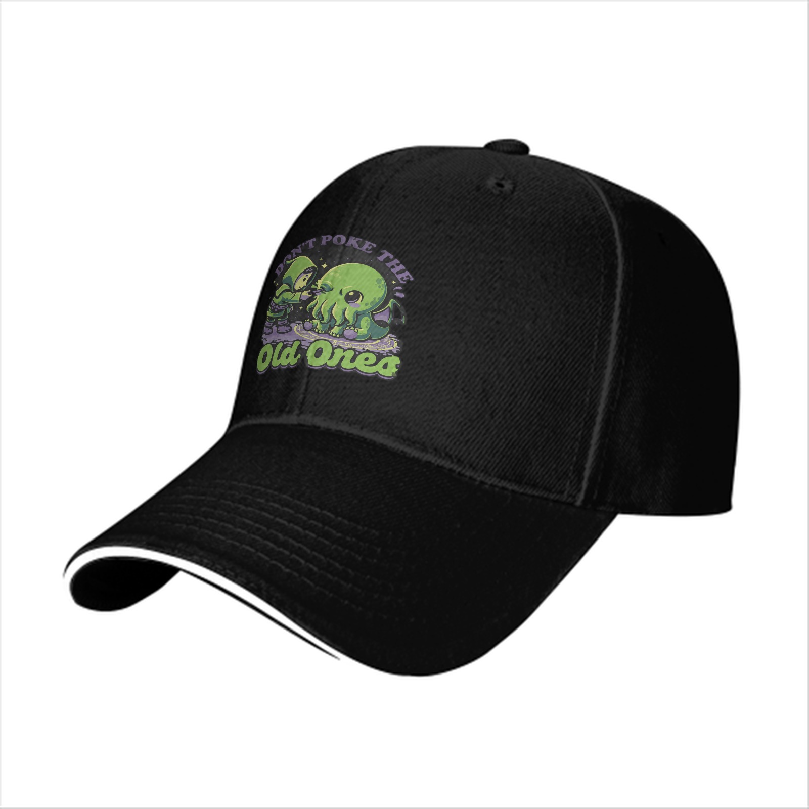 Don't Poke The Old Ones Cthulhu Graphic Baseball Cap