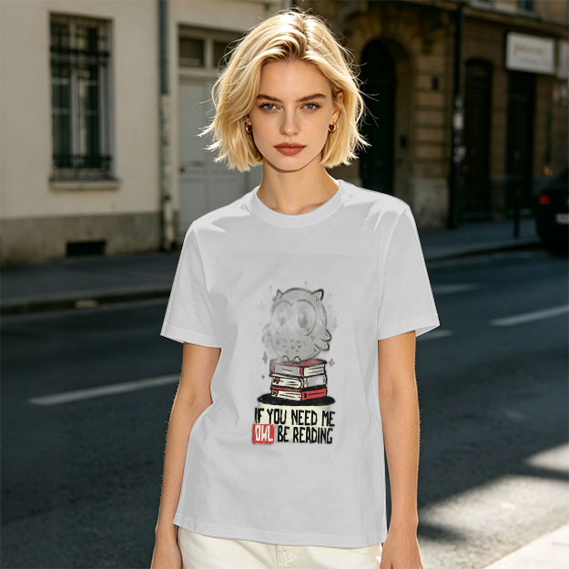 Owl Be Reading Pun T-Shirt for Book Lovers