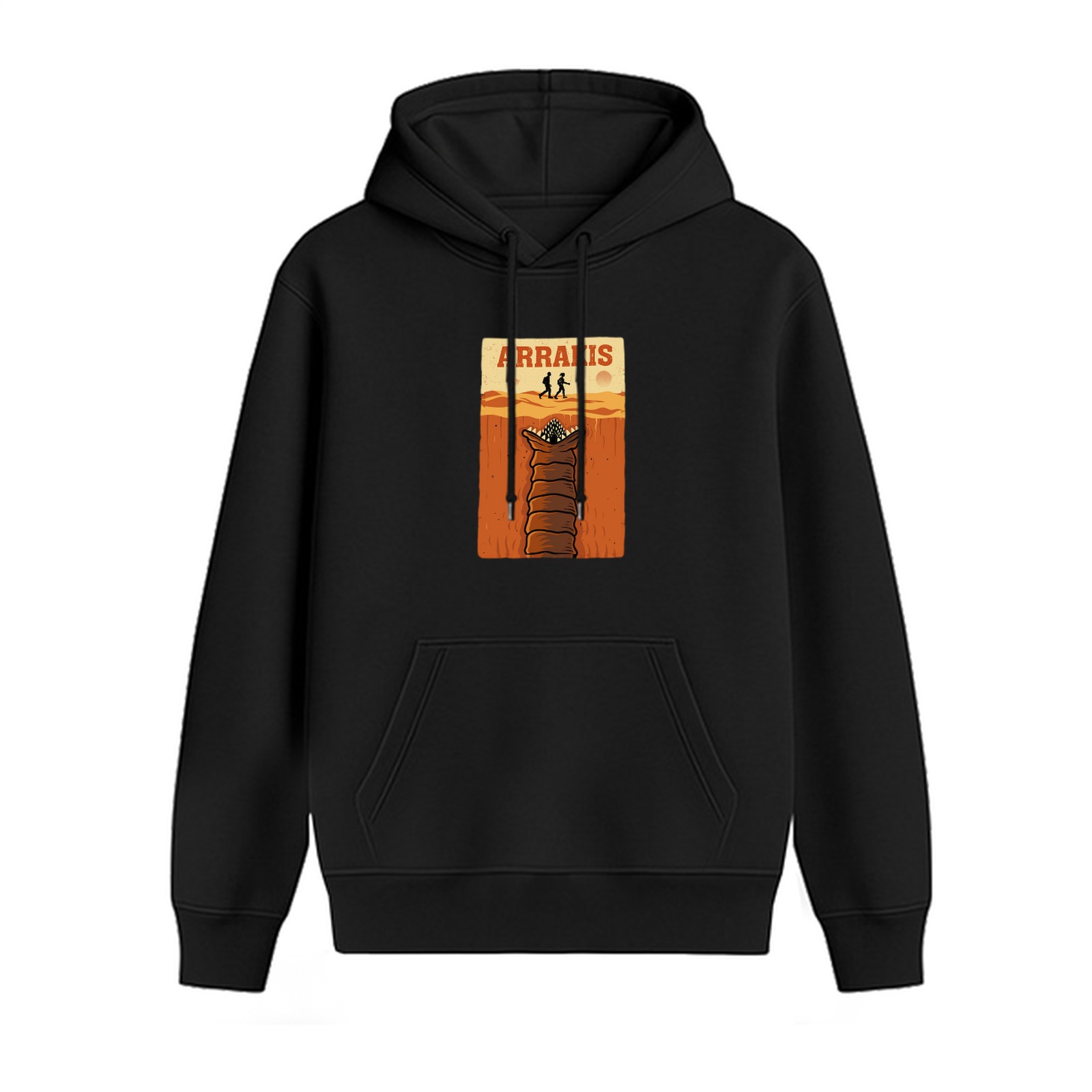 Arrakis Sandworm Desert Hoodie - Sci-Fi Fan Apparel