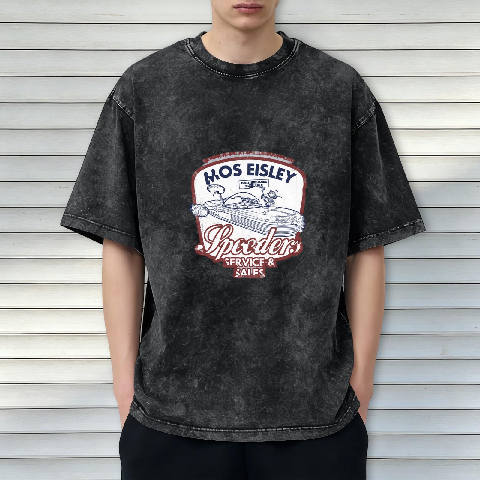 Mos Eisley Speeders Service & Sales Vintage Graphic T-Shirt