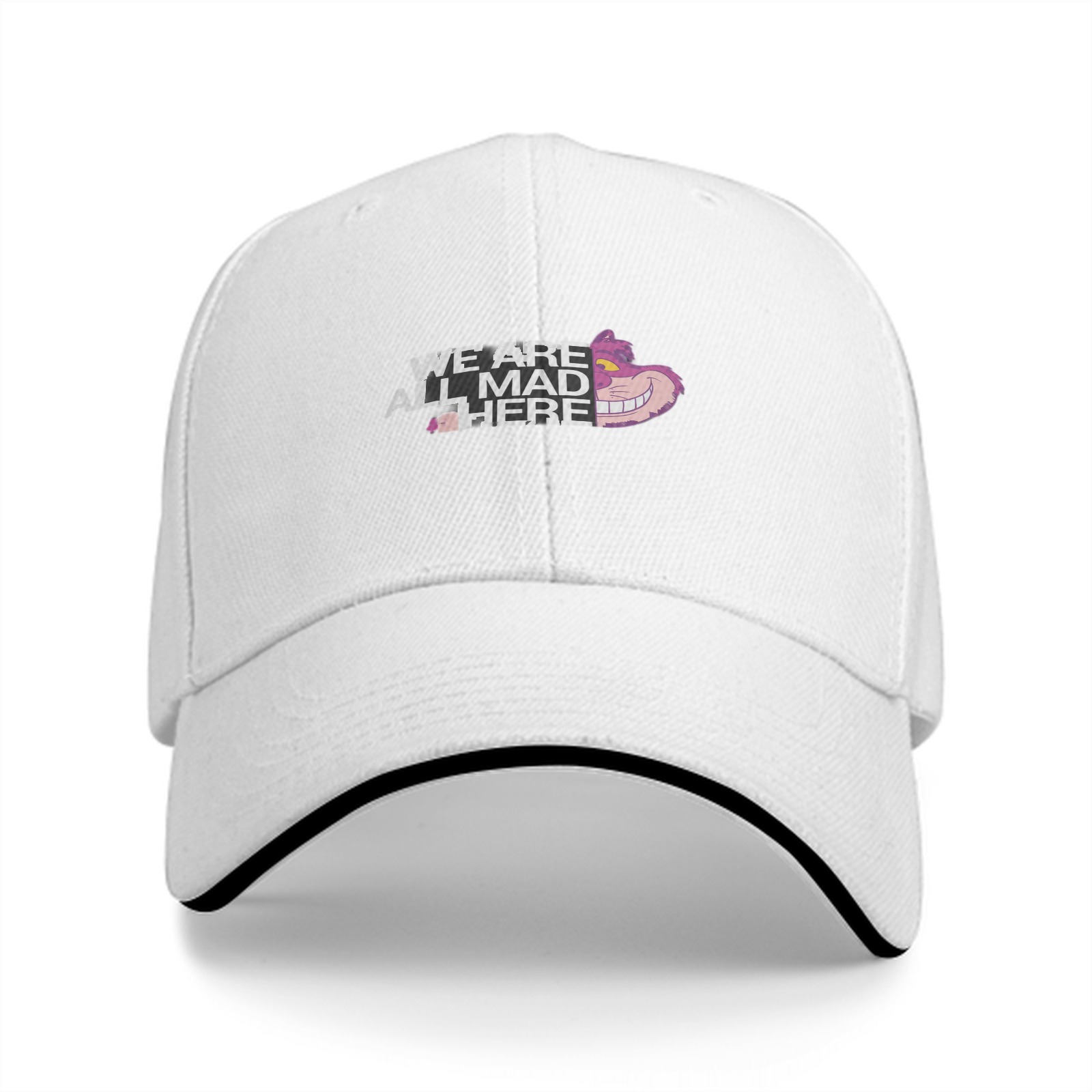 We Are All Mad Here Cheshire Cat Baseball Cap