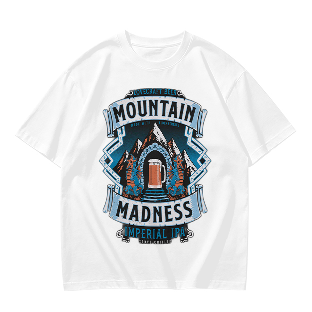 Mountain Madness Imperial IPA Graphic T-Shirt Design