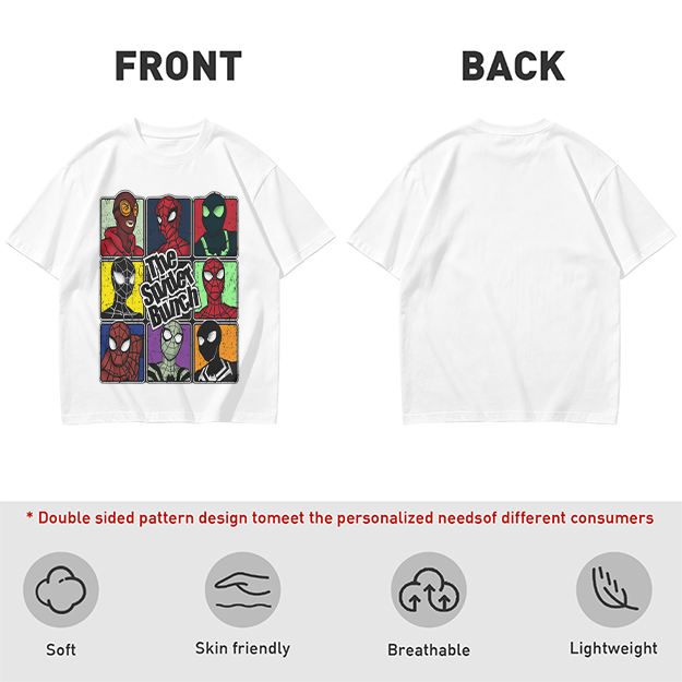 Olive T-Shirt Featuring The Spider Bunch Multiverse Character Art