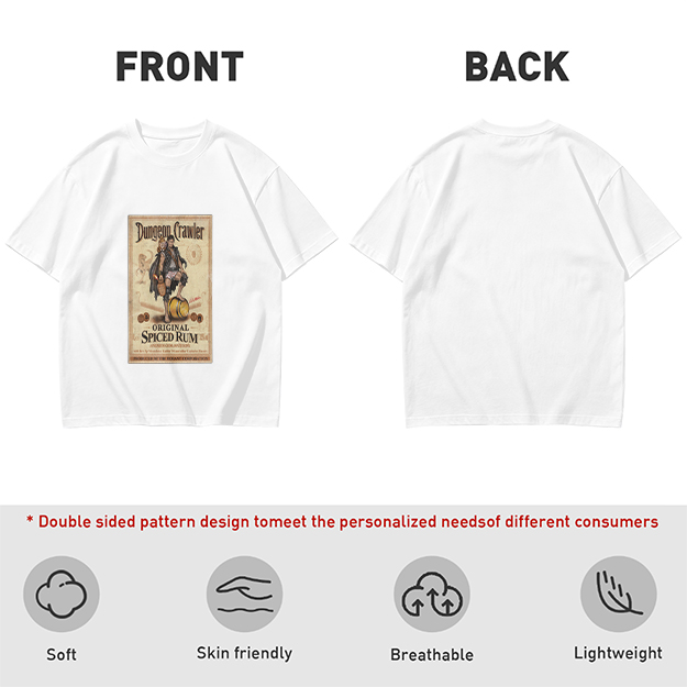 Dungeon Crawler Original Spiced Rum Graphic T-Shirt