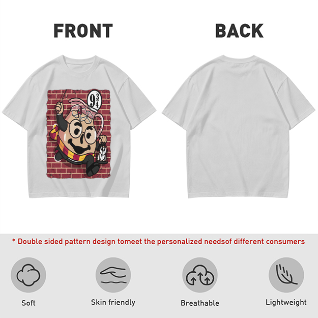 Olive T-shirt with Harry Potter themed pitcher graphic