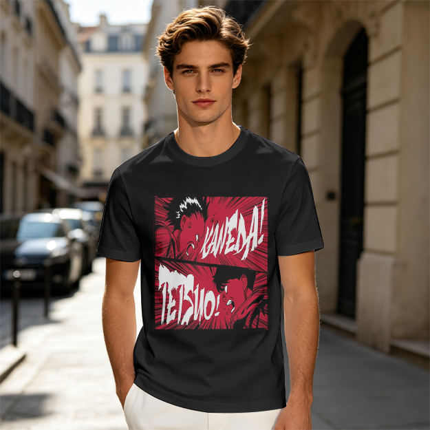Akira Kaneda Tetsuo Anime Graphic T-Shirt