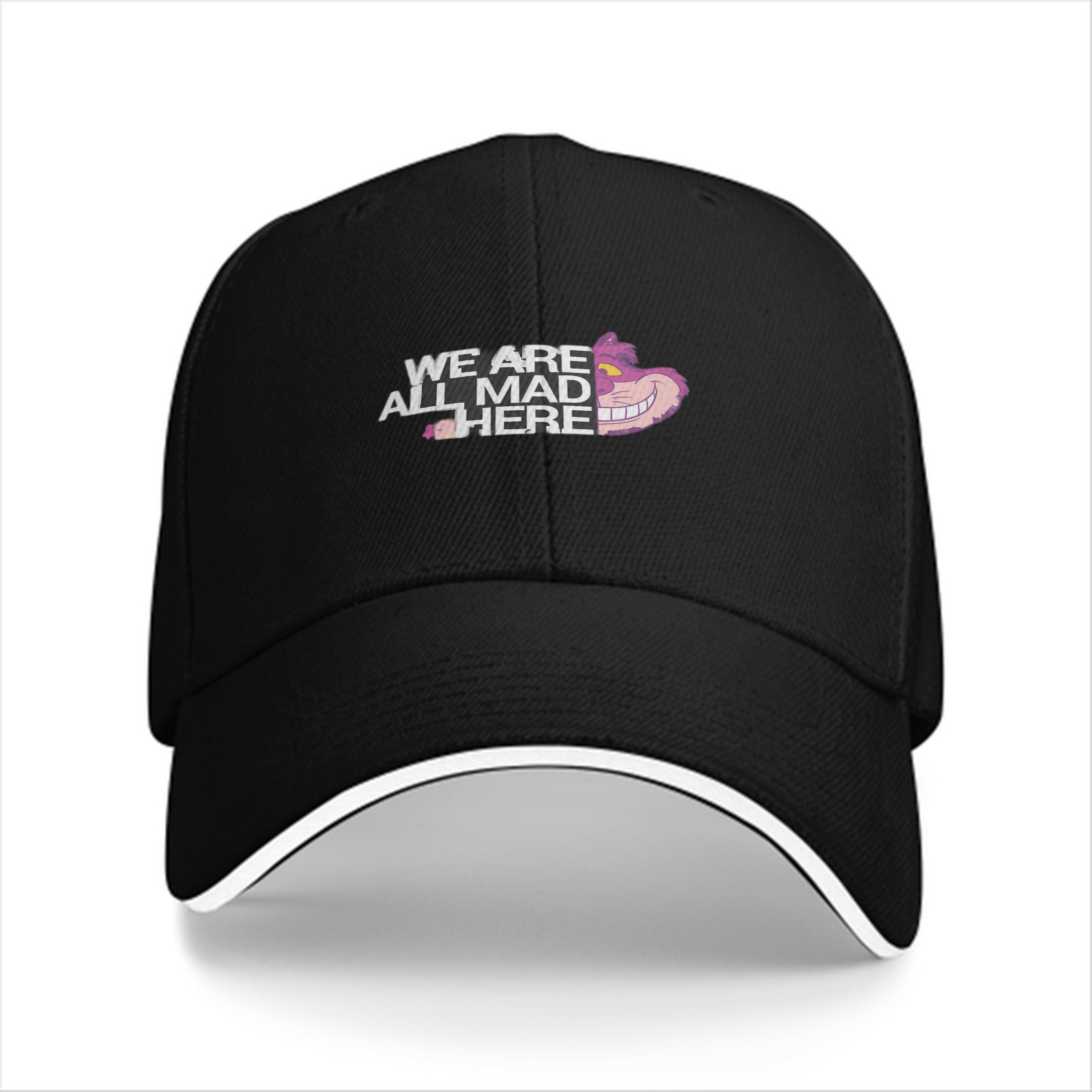 We Are All Mad Here Cheshire Cat Baseball Cap